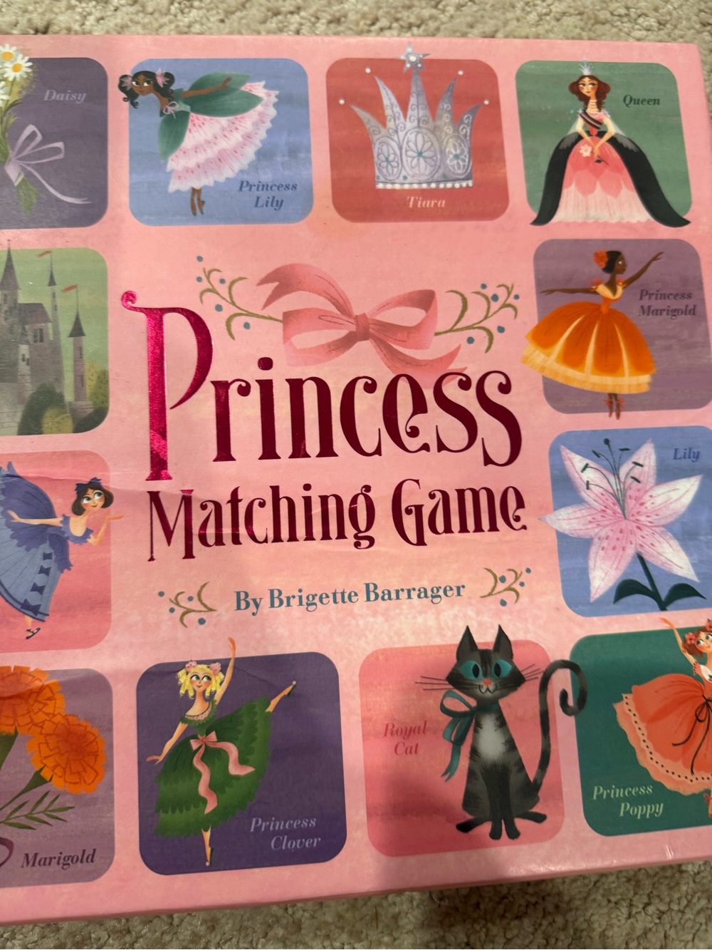Princess Matching Game - Pink